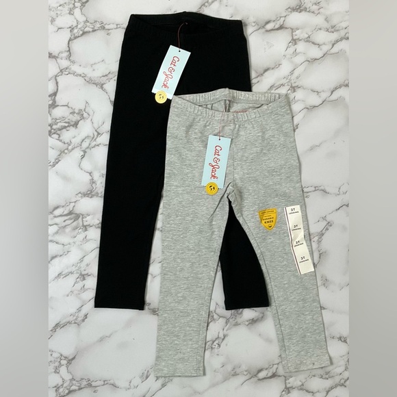 Cat & Jack Toddler 2 Piece legging Set Size 3T - Picture 2 of 6